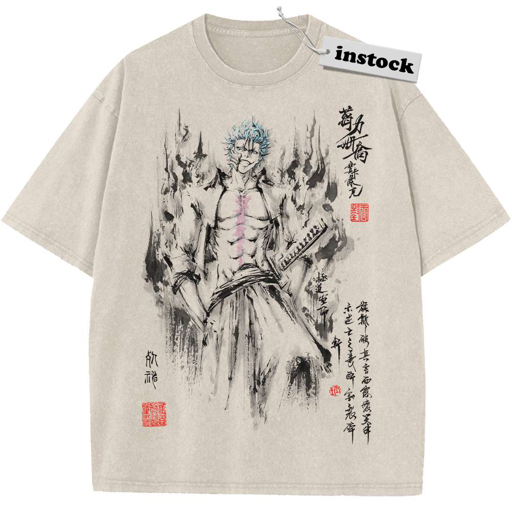 Grimmjow Jaegerjaquez Shirt, Bleach Shirt, Anime Shirt, Vintage Tee