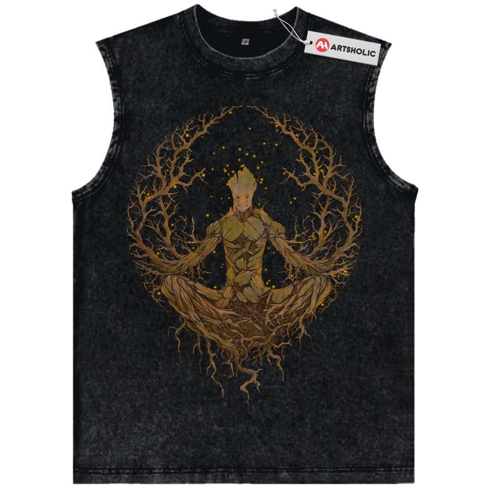 Groot Tank Top, Marvel Comics Tank Top, Vintage Tank Top
