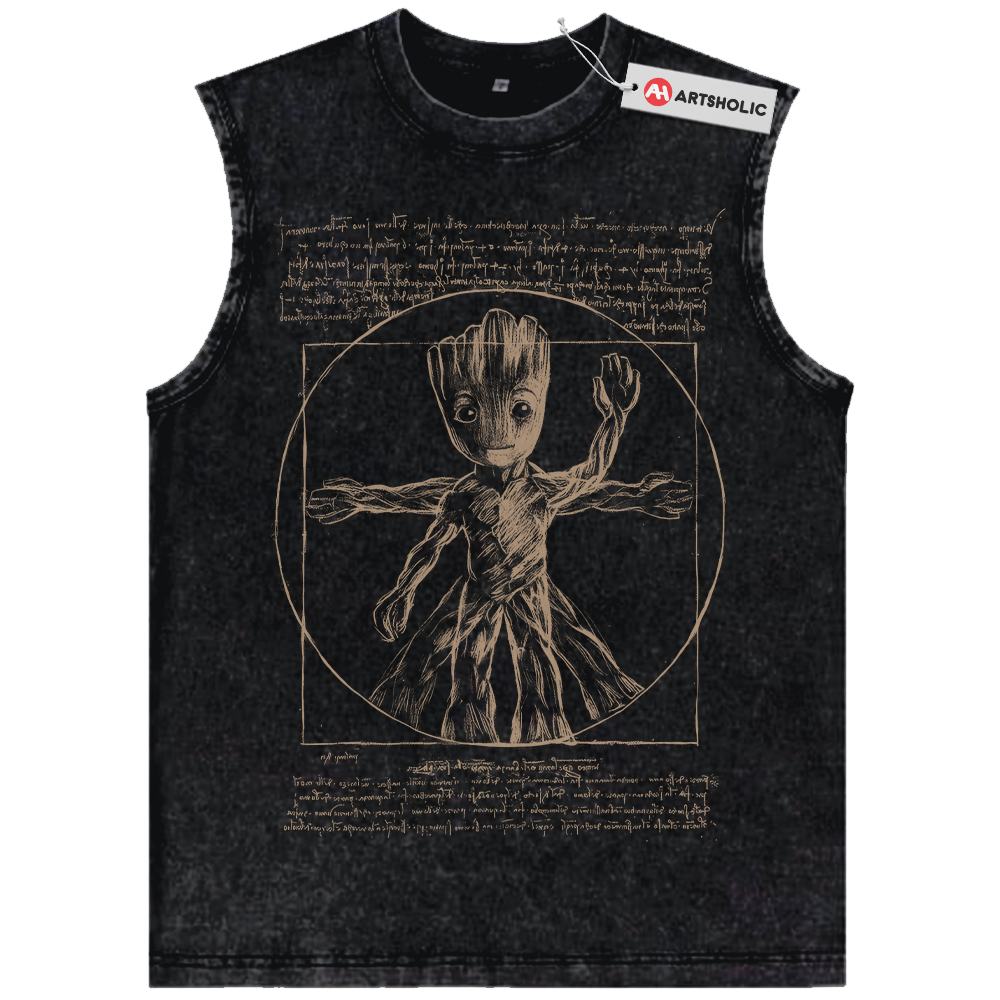 Groot Tank Top, Marvel Comics Tank Top, Vintage Tank Top