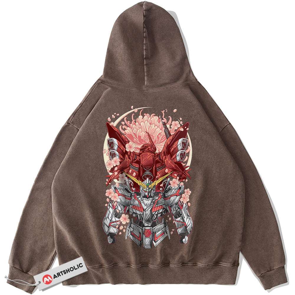 Alternative view of Gundam Hoodie, Anime Hoodie, Vintage Hoodie
