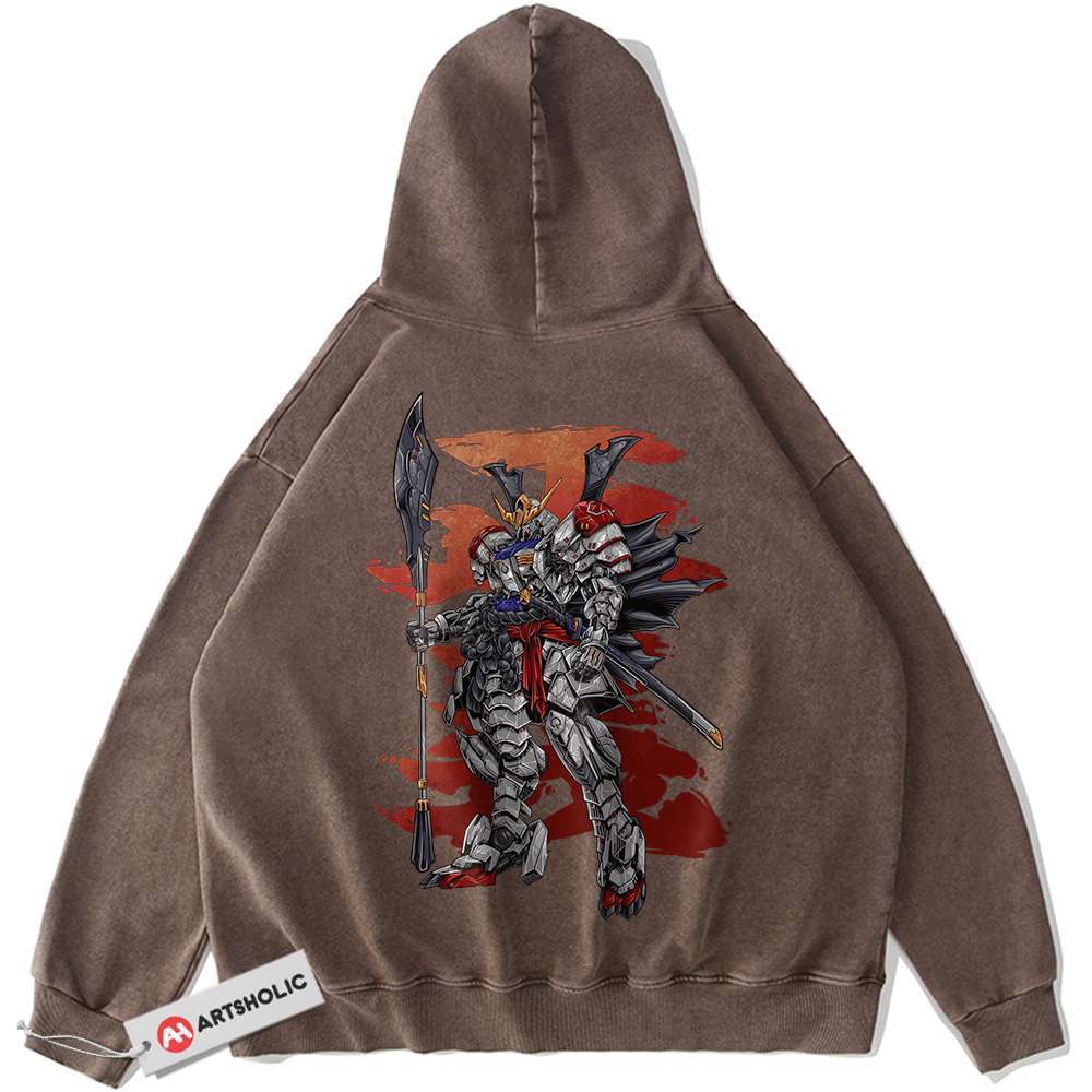 Alternative view of Gundam Hoodie, Anime Hoodie,Vintage Hoodie
