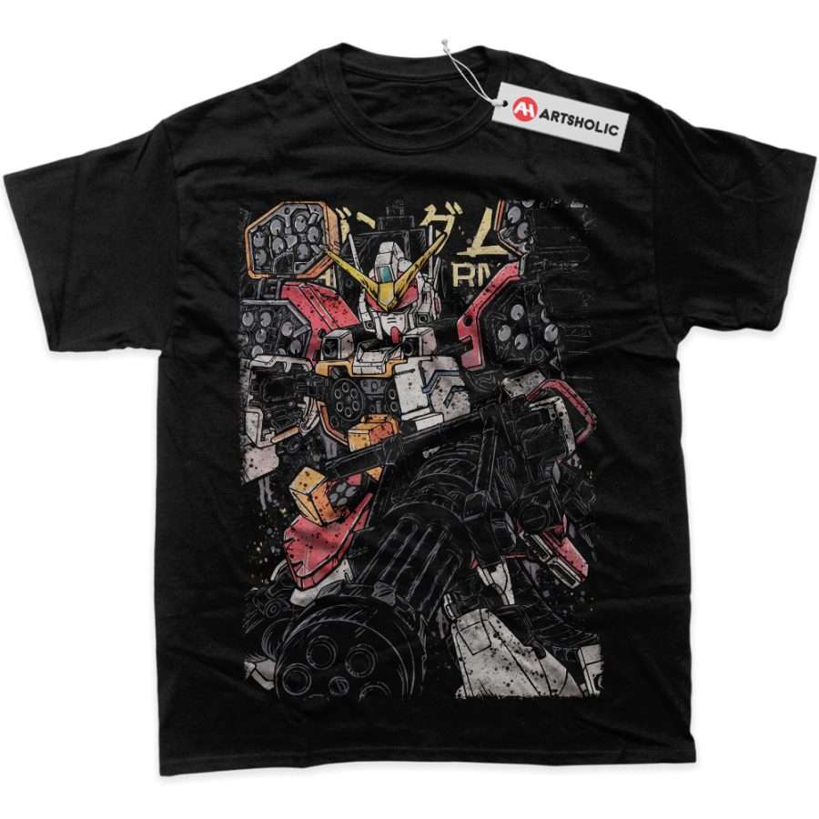 Alternative view of Gundam Shirt, Anime Shirt, Graphic Tee