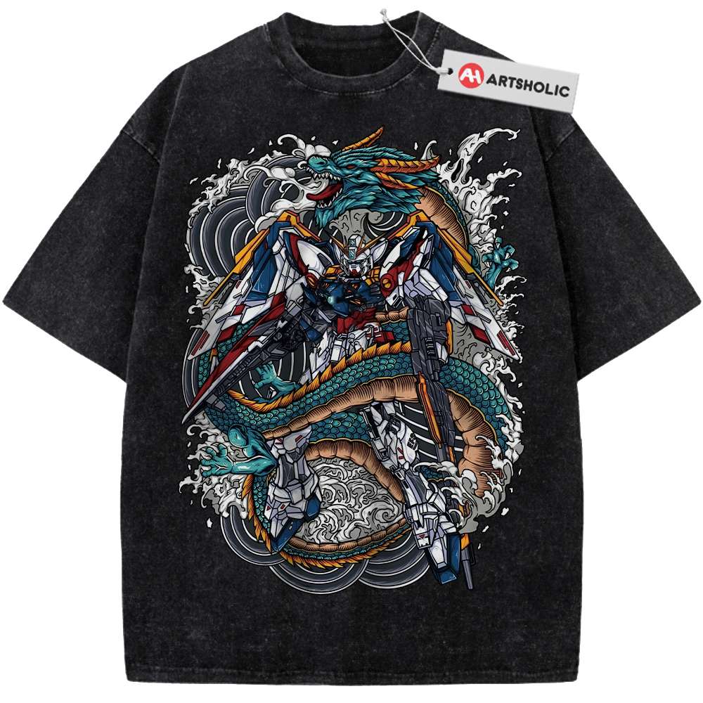Alternative view of Gundam Shirt, Anime Shirt, Vintage T-Shirt