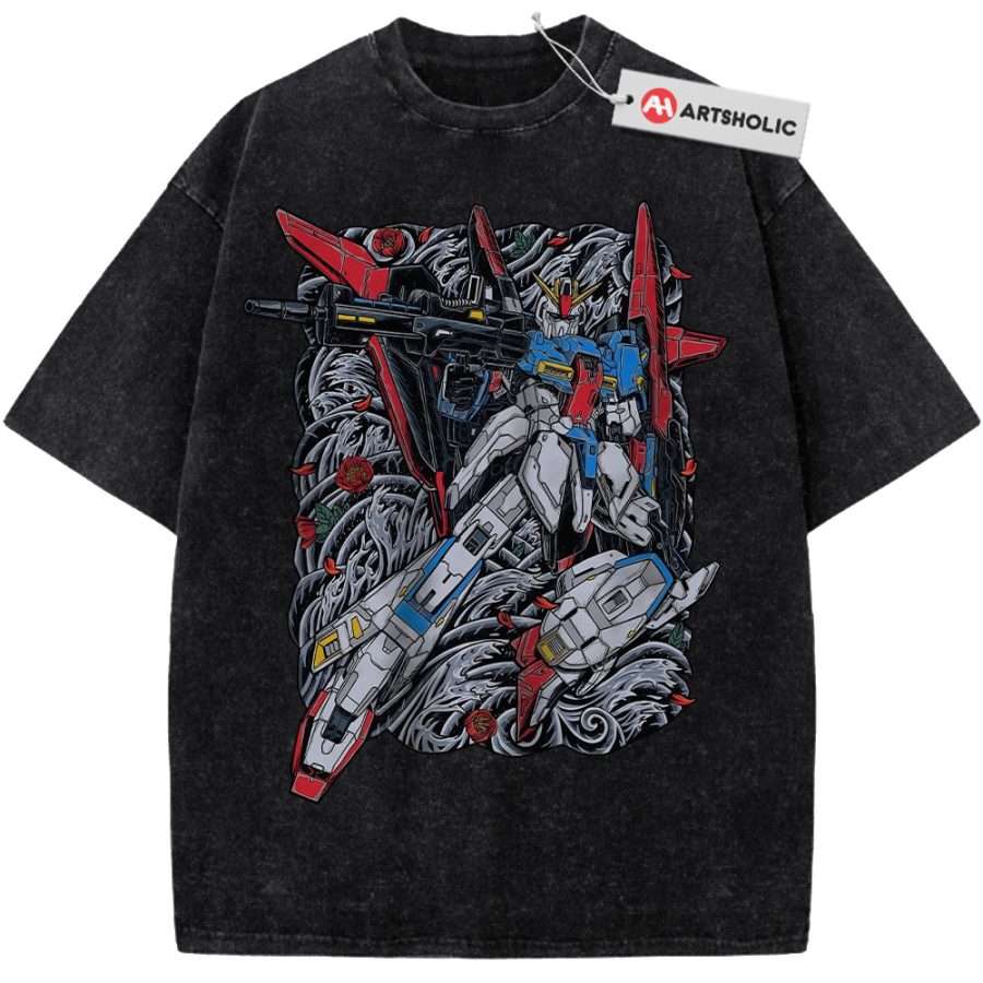 Alternative view of Gundam Shirt, Anime Shirt, Vintage T-Shirt