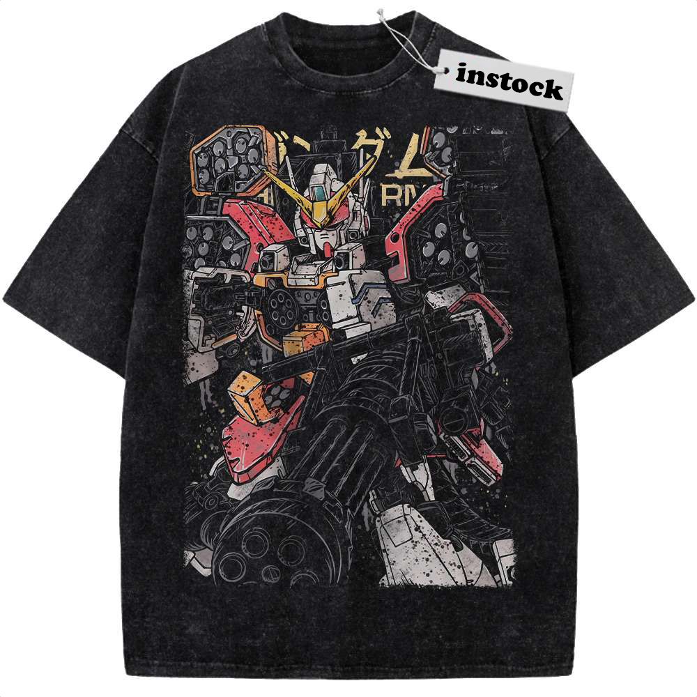 Gundam Shirt, Anime Shirt, Vintage Tee