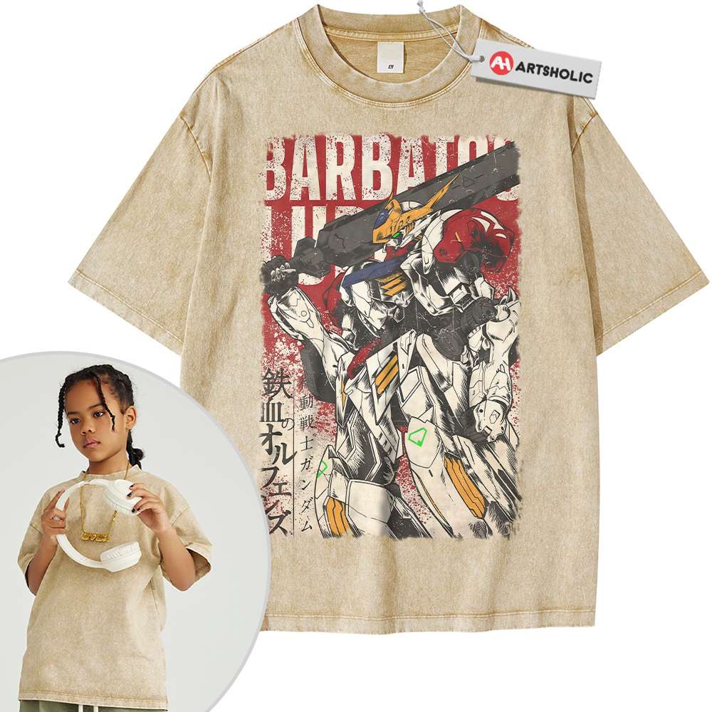 Alternative view of Gundam Shirt For Kids, Anime Shirt For Kids, Vintage Tee For Kids