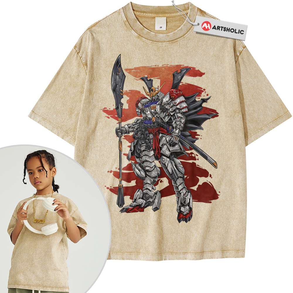 Alternative view of Gundam Shirt For Kids, Anime Shirt For Kids,Vintage Tee For Kids