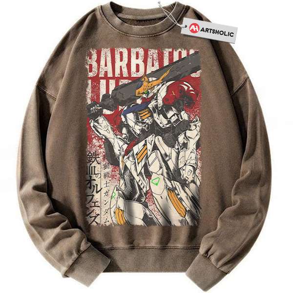 Alternative view of Gundam Sweatshirt, Anime Sweatshirt, Vintage Sweater