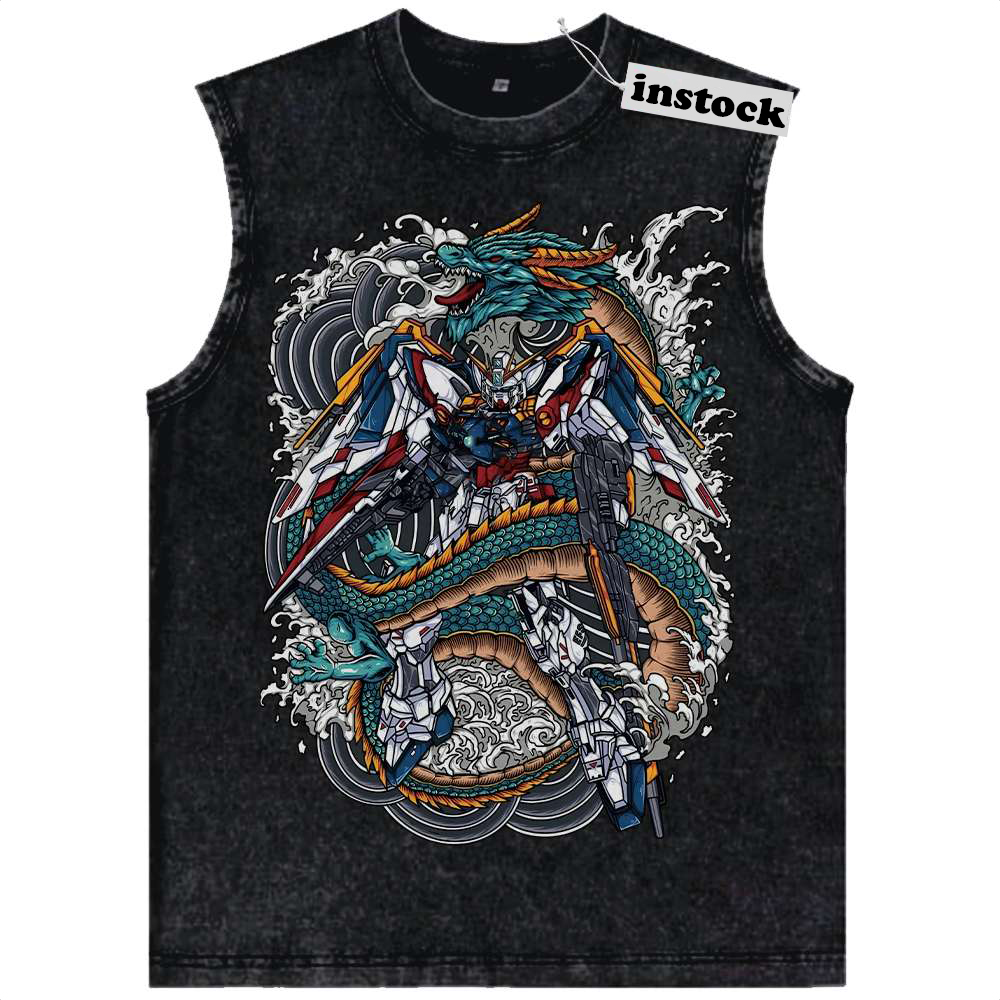 Gundam Tank Top, Anime Tank Top, Vintage Tank Top