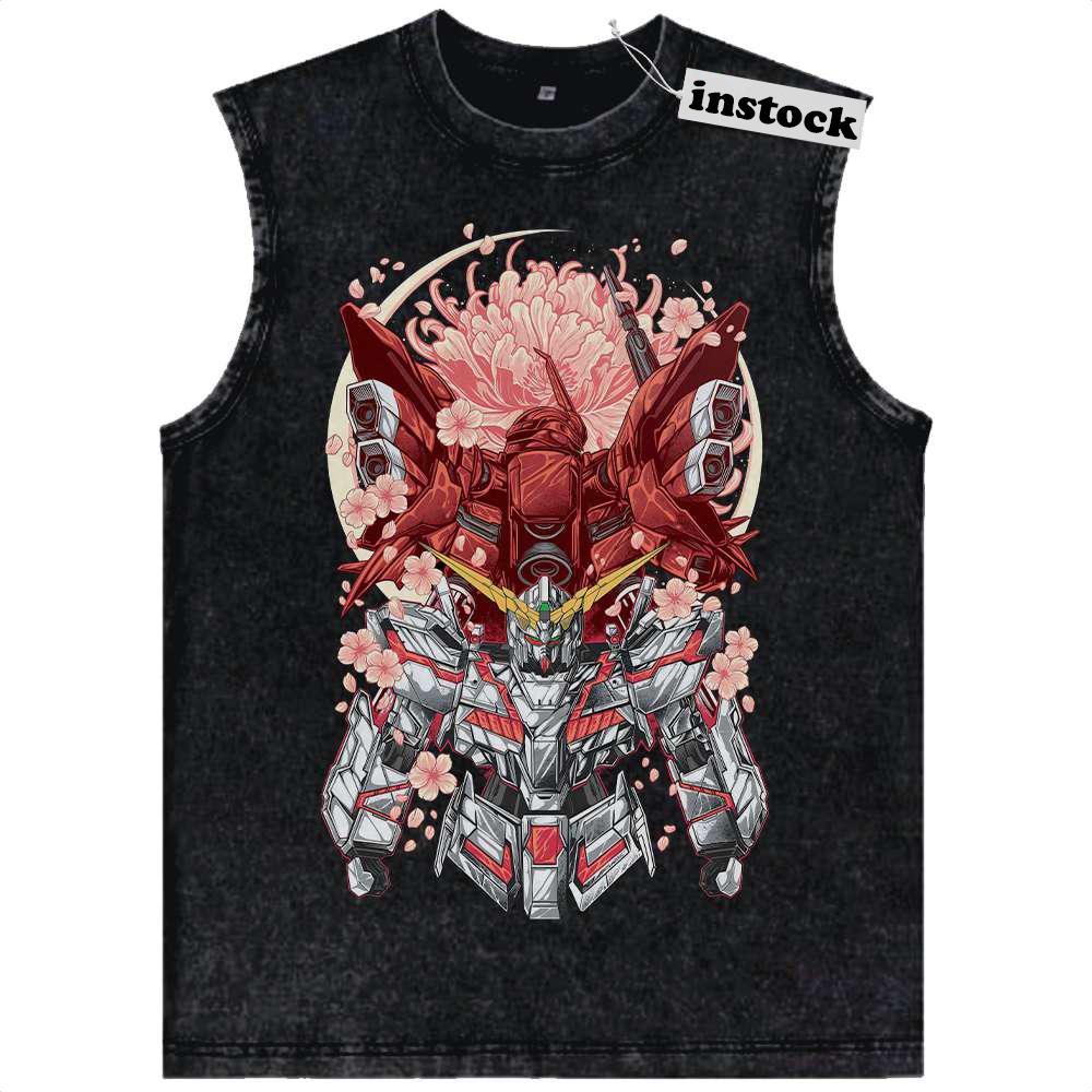 Gundam Tank Top, Anime Tank Top, Vintage Tank Top