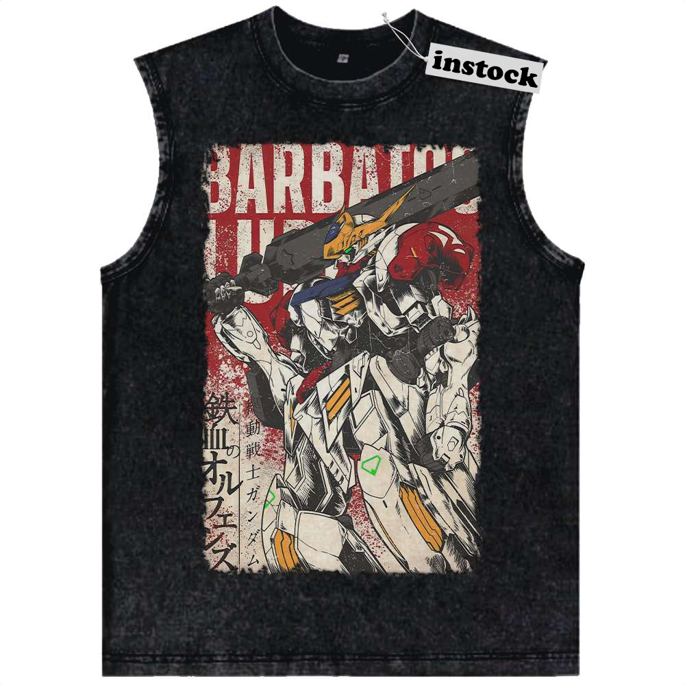 Gundam Tank Top, Anime Tank Top, Vintage Tank Top