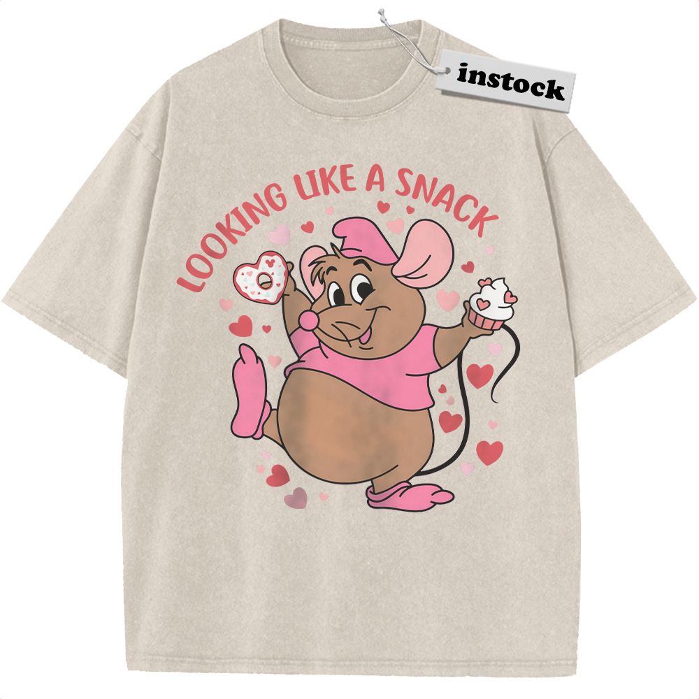 Gus Shirt, Cinderella Shirt, Valentine's Day Shirt, Animated Shirt, Vintage T-Shirt