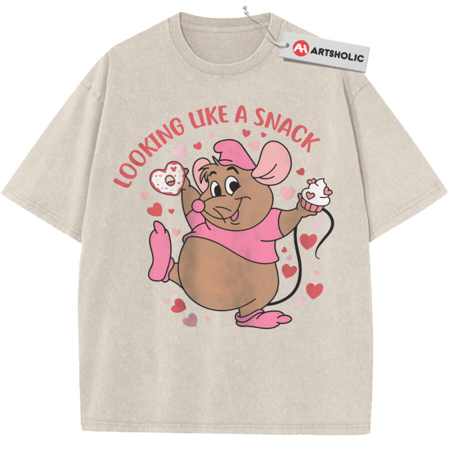 Alternative view of Gus Shirt, Cinderella Shirt, Valentine's Day Shirt, Animated Shirt, Vintage T-Shirt