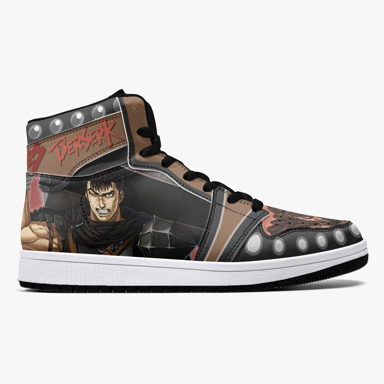 Guts Berserk Custom Sneaker Mid 1 Basketball Shoes - Otaku Hall
