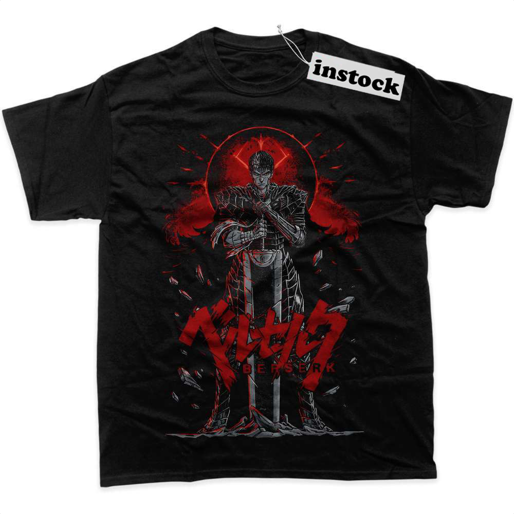 Guts Shirt, Berserk Shirt, Anime Shirt, Graphic Tee