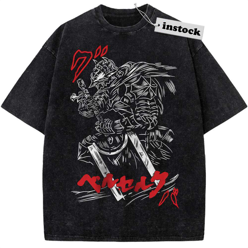 Guts Shirt, Berserk Shirt, Anime Shirt, Vintage T-Shirt