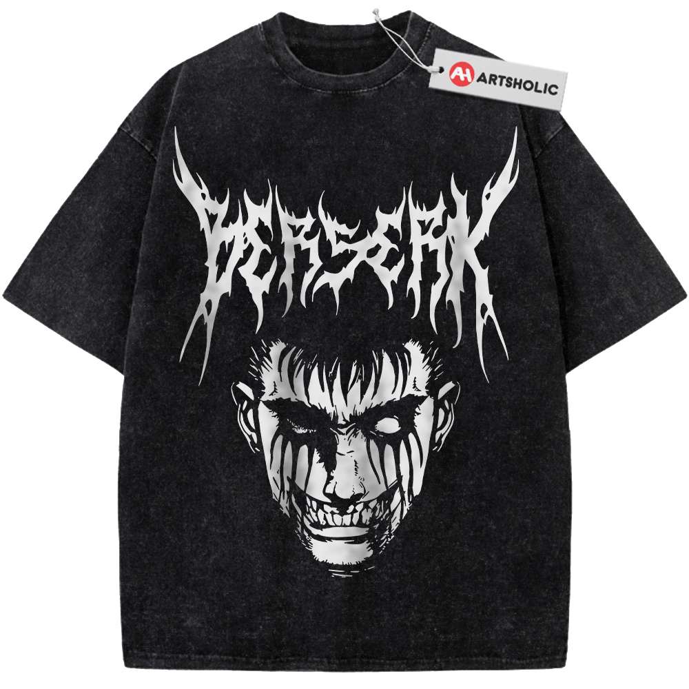 Guts Shirt, Berserk Shirt, Anime Shirt, Vintage T-Shirt