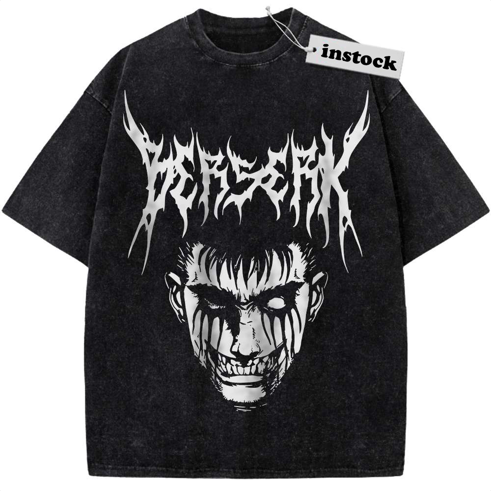 Guts Shirt, Berserk Shirt, Anime Shirt, Vintage T-Shirt