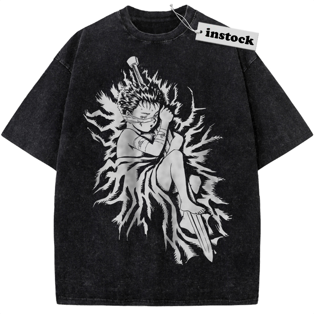 Guts Shirt, Berserk Shirt, Anime Shirt, Vintage T-Shirt