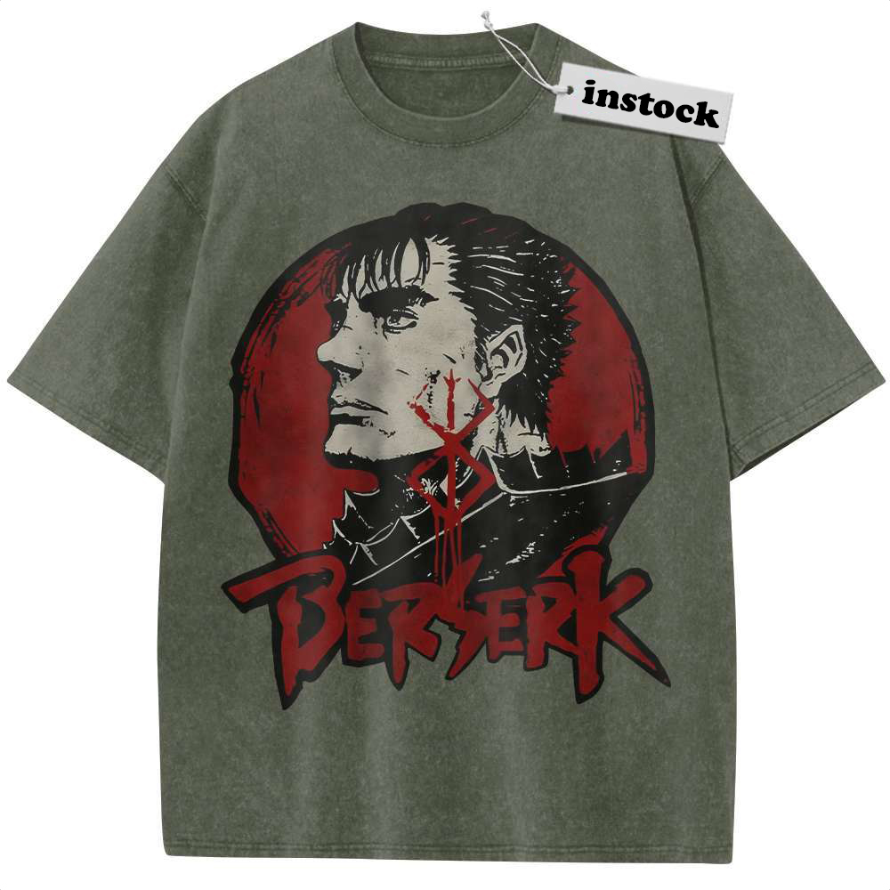Guts Shirt, Berserk Shirt, Anime Shirt, Vintage T-Shirt