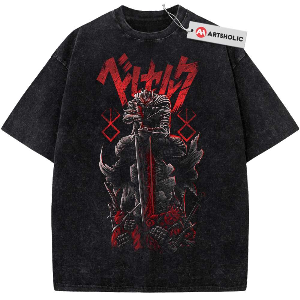Guts Shirt, Berserk Shirt, Anime Shirt, Vintage T-Shirt