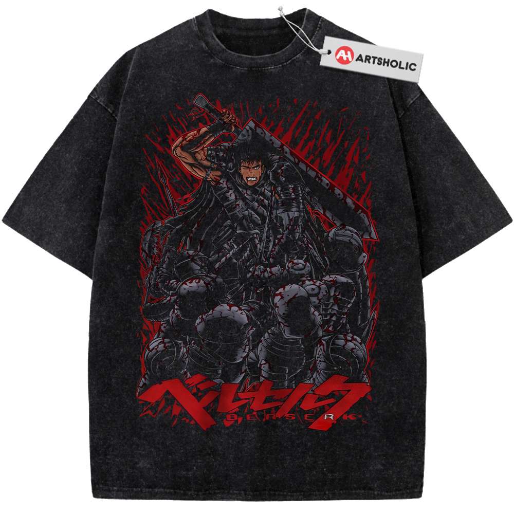 Guts Shirt, Berserk Shirt, Anime Shirt, Vintage T-Shirt