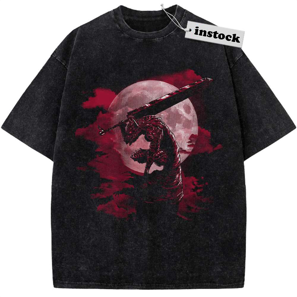 Guts Shirt, Berserk Shirt, Anime Shirt, Vintage T-Shirt