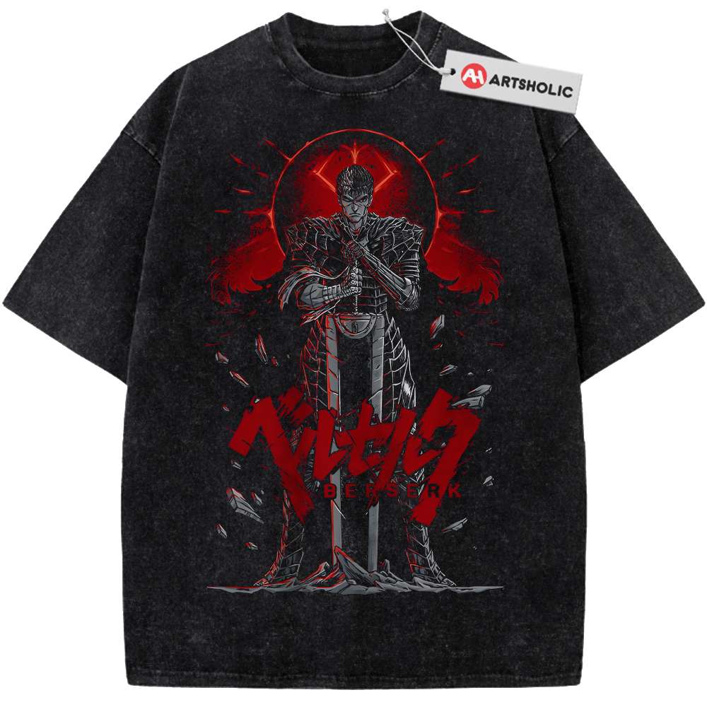 Guts Shirt, Berserk Shirt, Anime Shirt, Vintage Tee