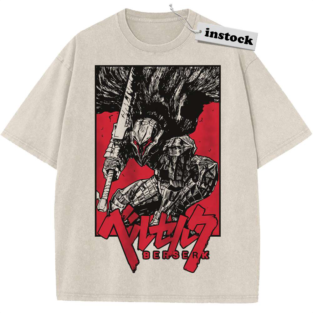 Guts Shirt, Berserk Shirt, Anime Shirt, Vintage Tee
