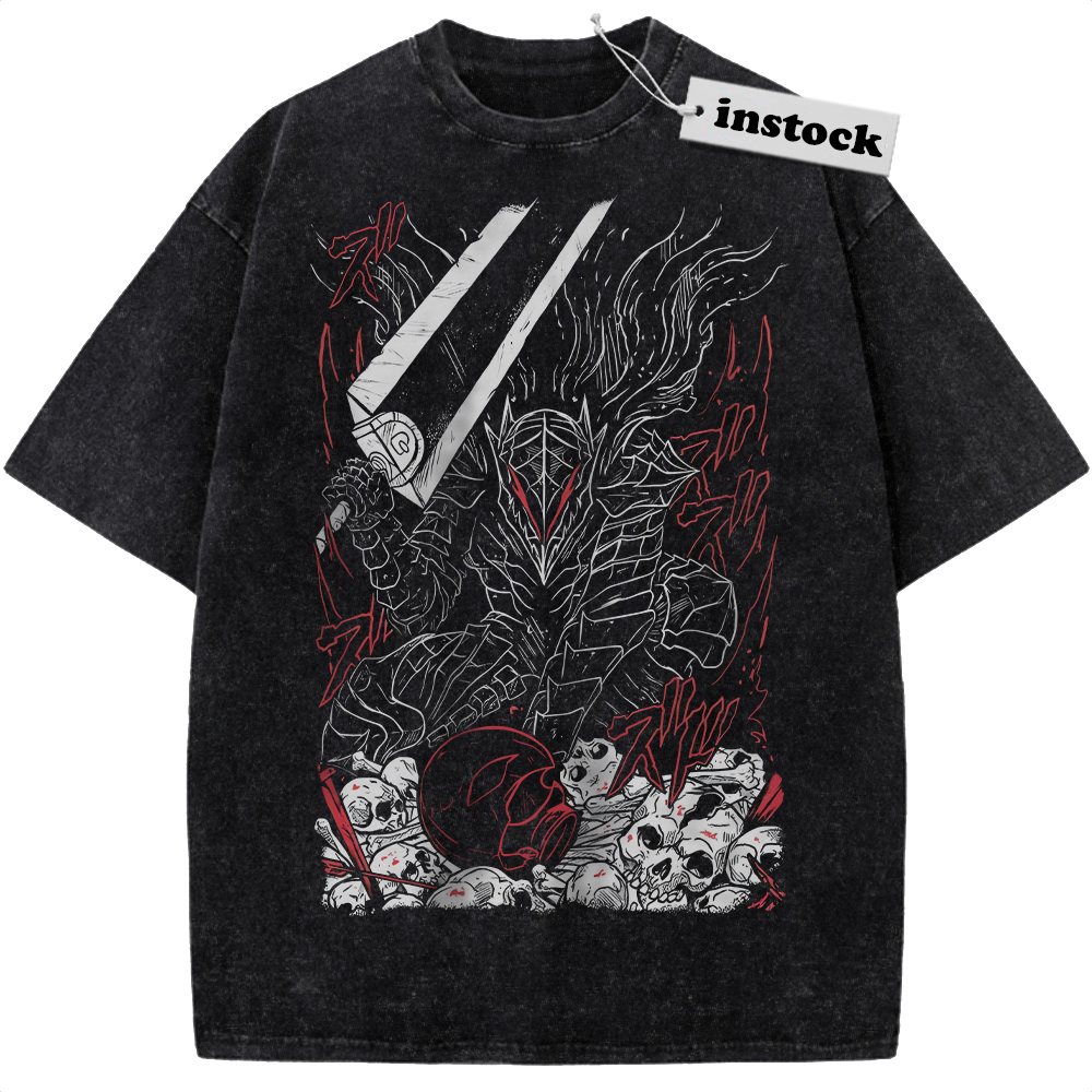 Guts Shirt, Berserk Shirt, Anime Shirt, Vintage Tee