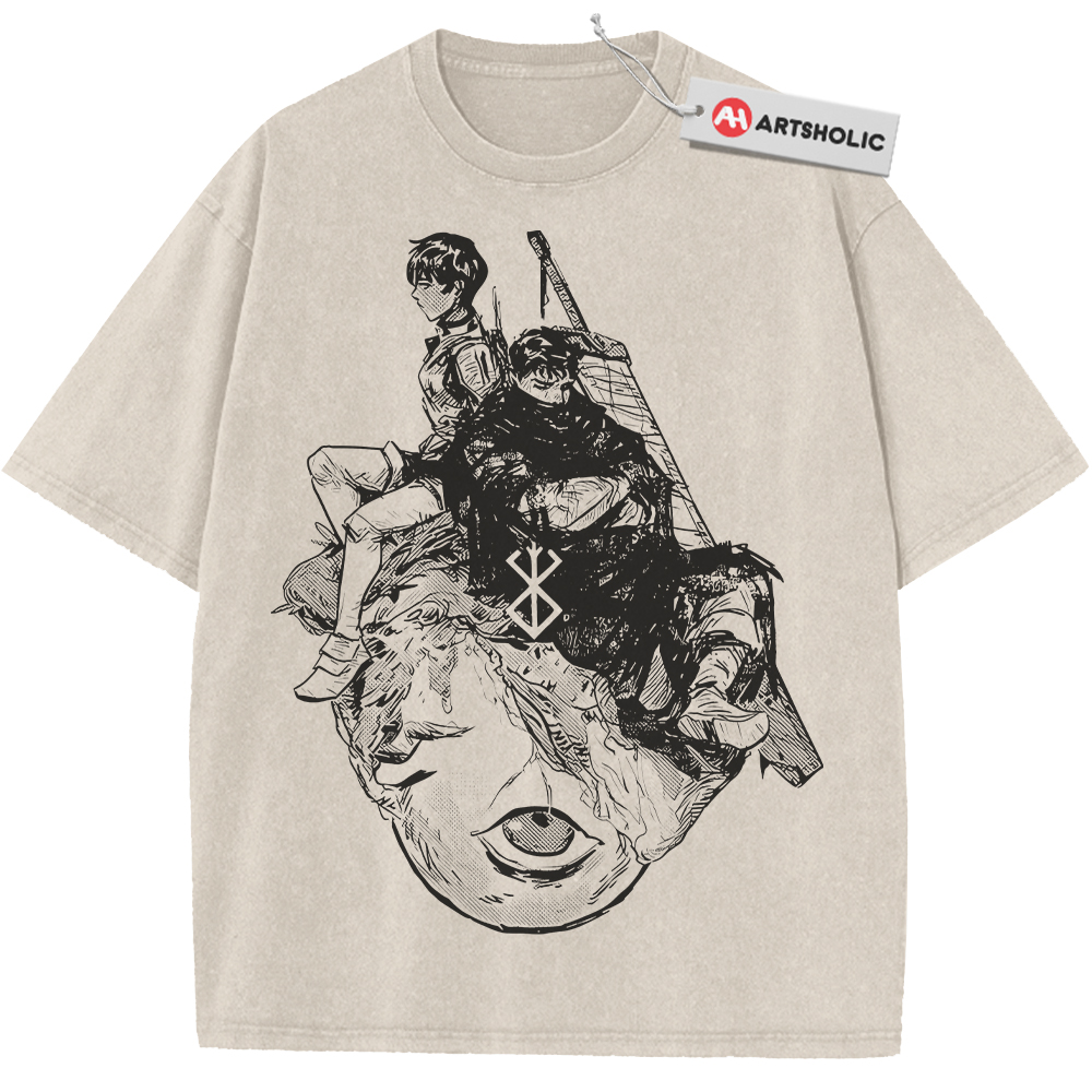 Guts Shirt, Casca Shirt, Berserk Shirt, Anime Shirt, Vintage T-Shirt