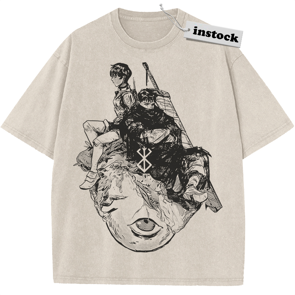Guts Shirt, Casca Shirt, Berserk Shirt, Anime Shirt, Vintage T-Shirt