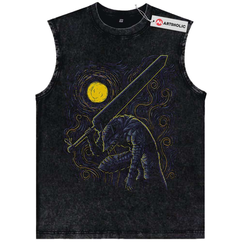 Guts Tank Top, Berserk Tank Top, Anime Tank Top, Vintage Tank Top