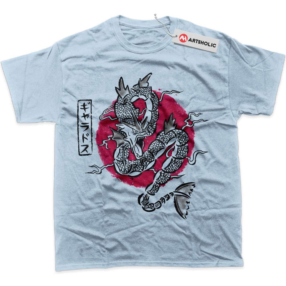 Alternative view of Gyarados Shirt, Pokemon Shirt, Anime Shirt, Graphic T-Shirt