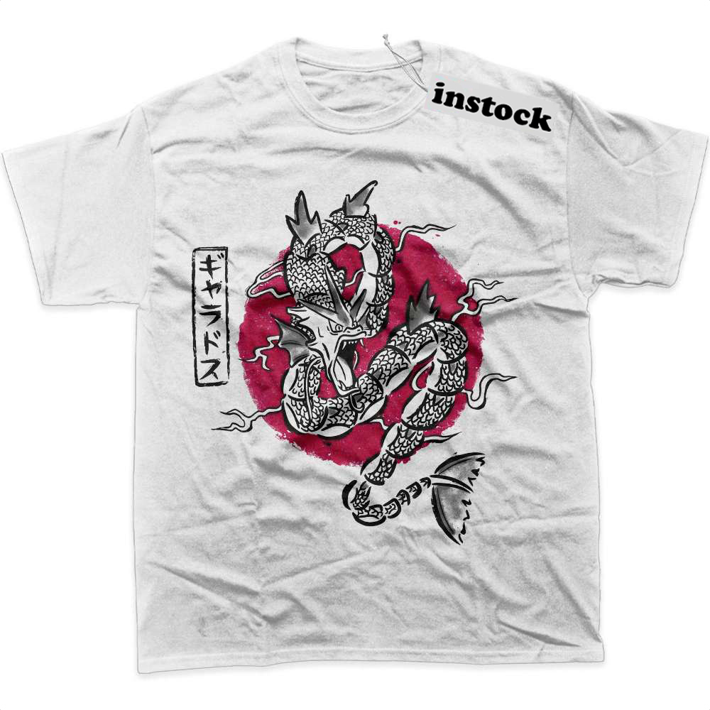 Gyarados Shirt, Pokemon Shirt, Anime Shirt, Graphic T-Shirt