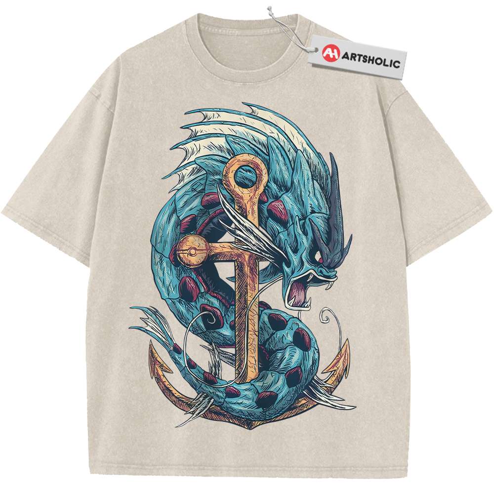 Gyarados Shirt, Pokemon shirt, Anime Shirt, Vintage Tee
