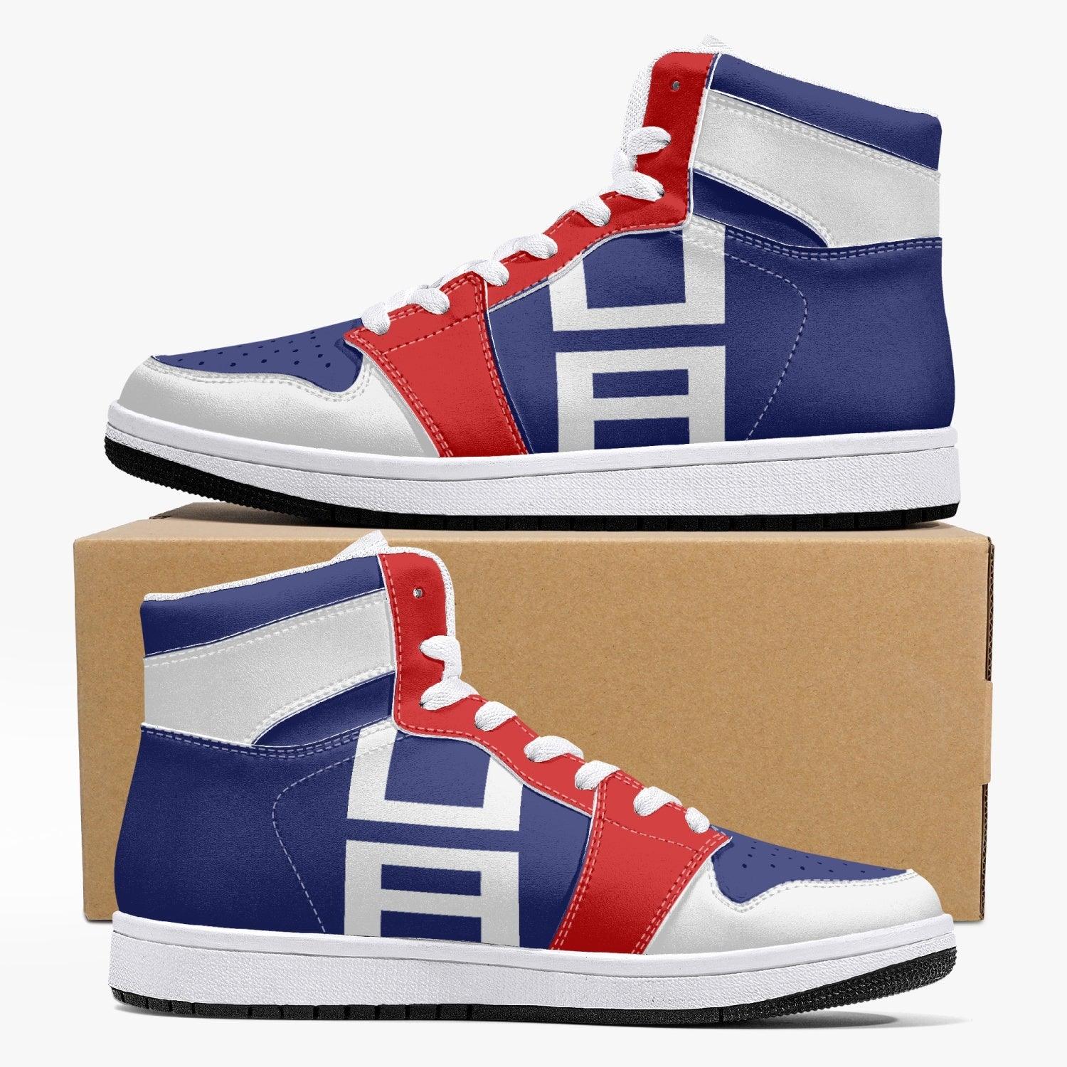 Gym Sports Pattern My Hero Academia Custom Sneaker Mid 1 Basketball Shoes - Otaku Hall