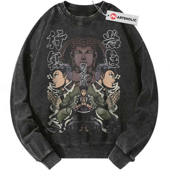 Gyomei Himejima Sweatshirt, Demon Slayer Sweatshirt, Anime Sweatshirt, Vintage Sweatshirt