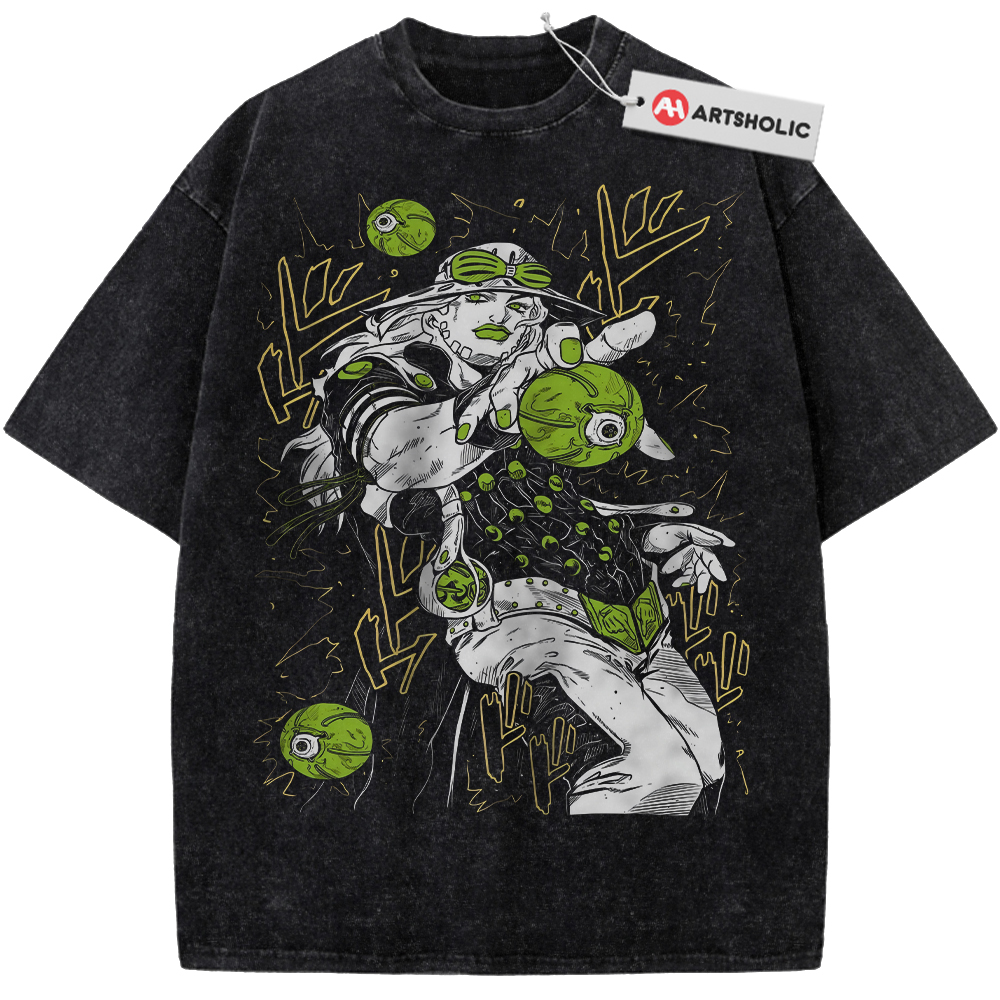 Gyro Zeppeli Shirt, JoJo's Bizarre Adventure Shirt, Anime Shirt, Vintage Tee