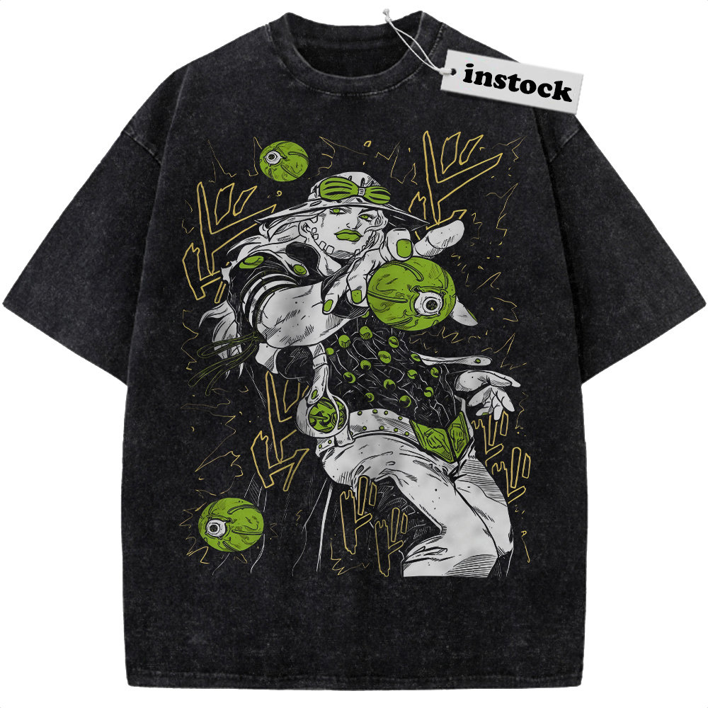 Gyro Zeppeli Shirt, JoJo's Bizarre Adventure Shirt, Anime Shirt, Vintage Tee