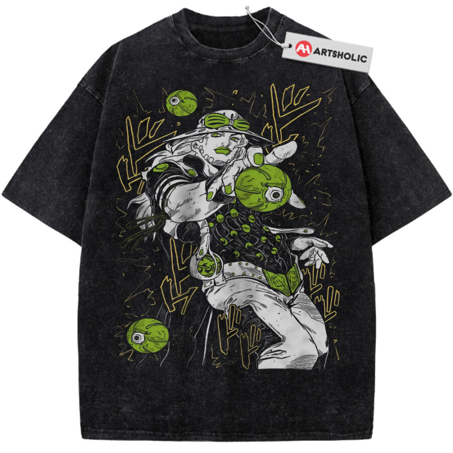 Alternative view of Gyro Zeppeli Shirt, JoJo's Bizarre Adventure Shirt, Anime Shirt, Vintage Tee