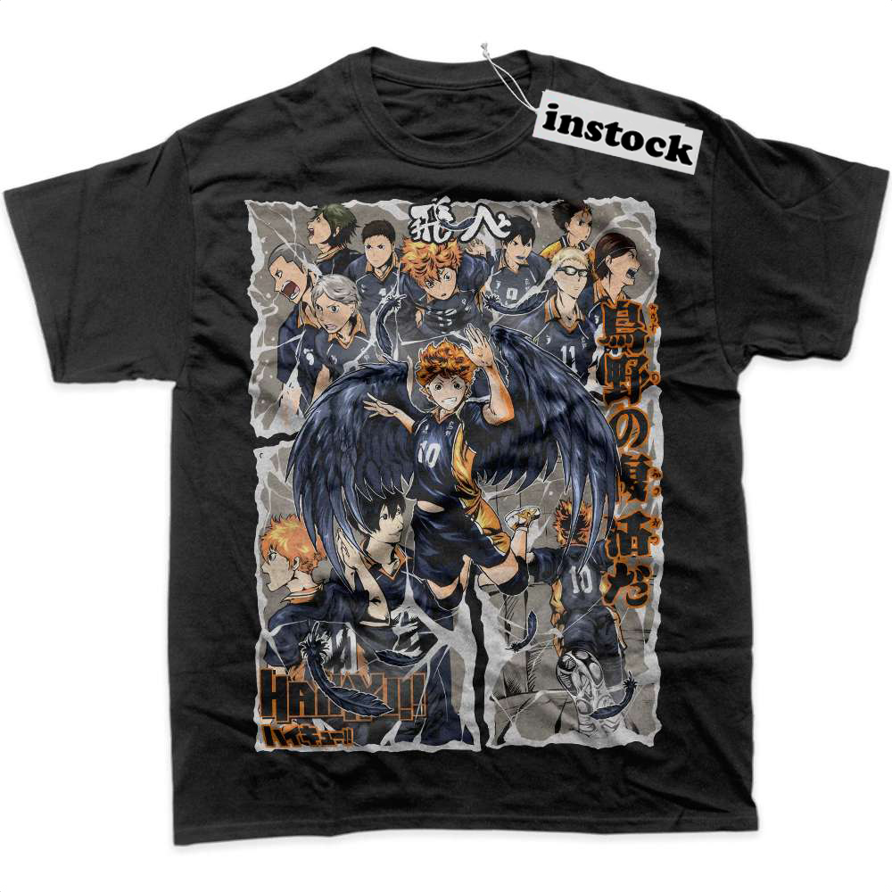 Haikyu!! Shirt, Anime Shirt, Graphic T-Shirt
