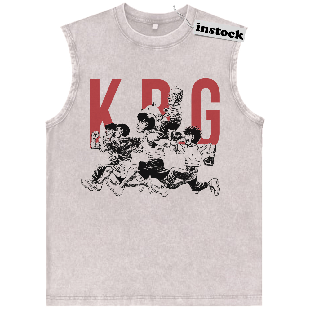 Hajime no Ippo Tank Top, Anime Tank Top, Vintage Tank Top