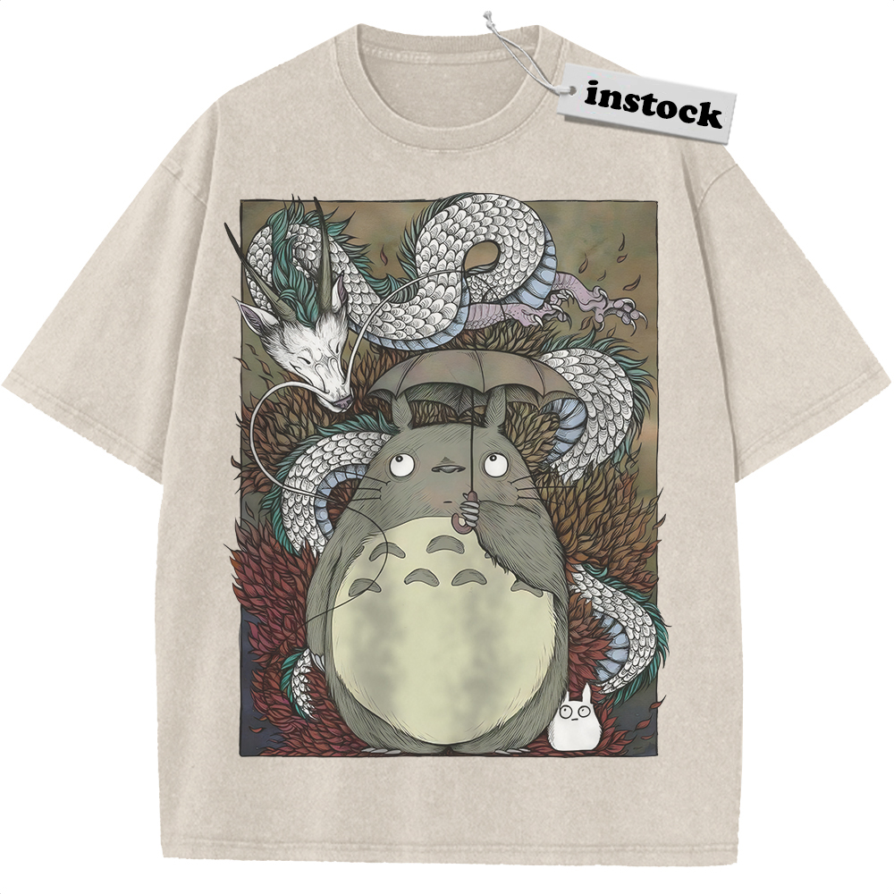 Haku Shirt, Spirited Away Shirt, My Neighbor Totoro Shirt, Studio Ghibli Shirt, Anime Shirt, Vintage T-Shirt