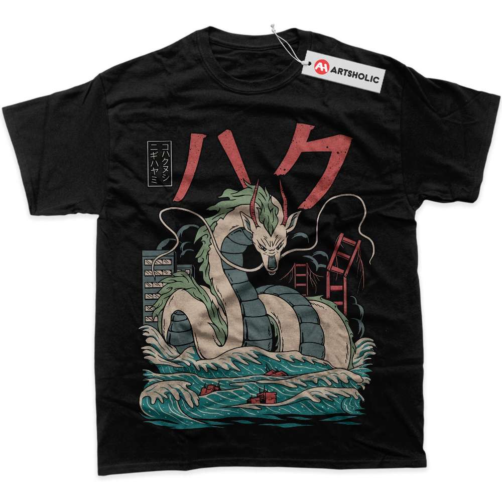 Haku Shirt, Spirited Away Shirt, Studio Ghibli Shirt, Anime Shirt, Graphic Tee