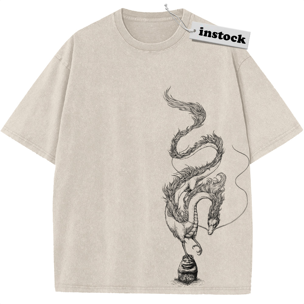 Haku Shirt, Spirited Away Shirt, Studio Ghibli Shirt, Anime Shirt, Vintage Tee