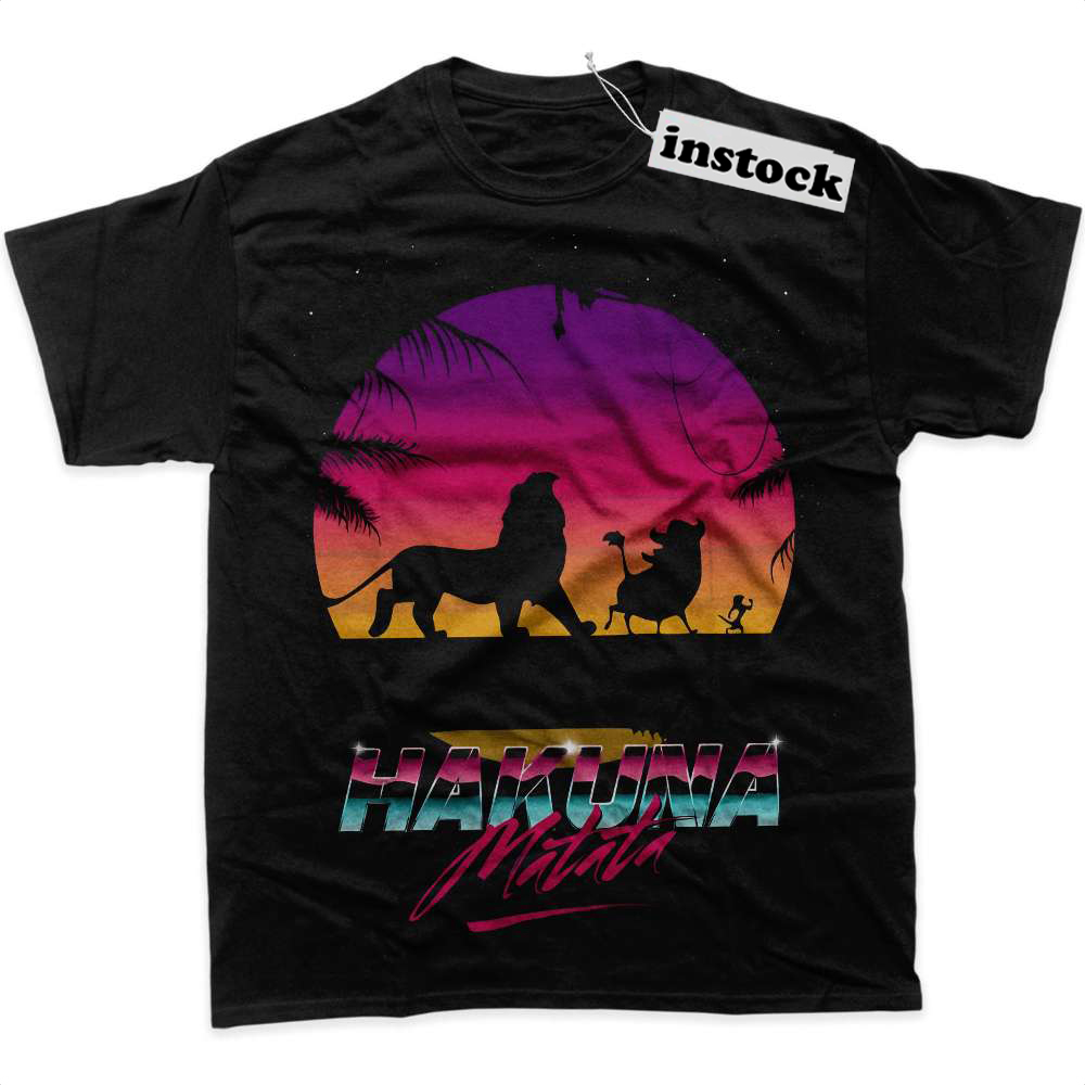 Hakuna Matata Shirt, The Lion King Shirt, Disney Shirt, Animated Shirt, Graphic Tee