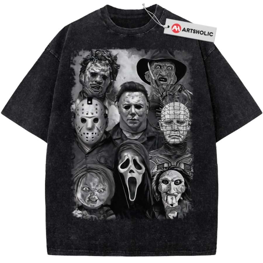 Alternative view of Halloween Shirt, Horror Shirt, Vintage T-Shirt