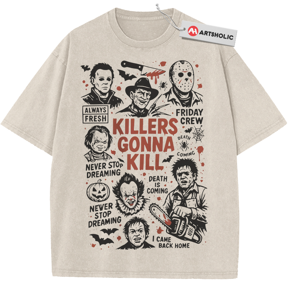 Halloween Shirt, Horror Shirt, Vintage T-Shirt