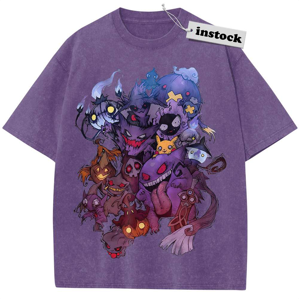 Halloween Shirt, Pokemon shirt, Anime Shirt, Vintage T-Shirt